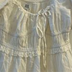 BDG Urban Outfitters Women's White Puff Sleeve Babydoll Minidress M Size M Photo 2