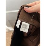 Anne Klein  Chocolate Brown Straight Leg Stretch Work Dress Ankle Pants Size 14 Photo 7