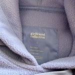 Girlfriend Collective  Purple Fleece Hoodie Size L Photo 1