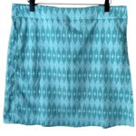 RipSkirt Hawaii West End Wrap Skirt sea Glass Green Geometric Large Blue Photo 0