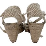 Free People Amalfi Coast Espadrille Wedge Sandals Natural Size EU 37 US 6.5 Photo 9