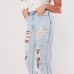 Missguided Ripped Mom Jeans Photo 1