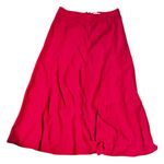 Old Navy  Women’s Pink  Long Length Zipper Back Skirt Sz 8 Photo 0