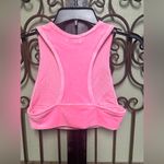 Juicy Couture  pink bling velour racerback crop top Photo 4