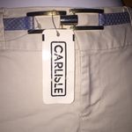 Carlisle BNWT Blue Snake Skin  Leather Skinny Belt Size XS Photo 2
