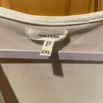 Maurice's Maurice’s cow neck spandex stretch sleevless blouse size XXL Photo 2