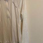 Under Armour Hope College Womens Size Large Semi-Fitted Pullover White Photo 1