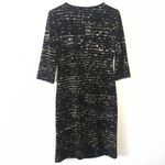 Connected Apparel striped sheath knee length dress women’s Size 6 Photo 8
