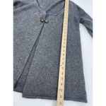 Bryn Walker Lambswool Cashmere Angora Gray Sweater Cardigan Button Womens Size L Photo 3