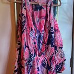 Lilly Pulitzer  Sunny Shoulder Elsa Romper Size L Photo 0
