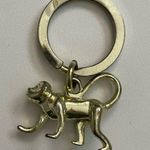 Kipling  Charm Keyring Fob Monkey Purse Bag Gold Metal Small Photo 4