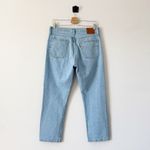Levi's Levi’s Premium 501 Original Crop Jeans Ojai Ring Wash Distressed Size 30 Photo 8
