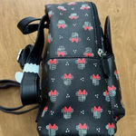 Danielle Nicole NWT Dani - x Disney Black Minnie Mouse Mini Backpack, Polka Dot Photo 8
