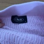 Cider  Baby Pink Knit Midi Skirt Photo 2