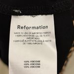 Reformation  Kristine Asymmetric Off Shoulder Leopard Print Mini Dress Size 4 Photo 6