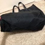 Fendi Vitello black Monster Yellow Eyes Nylon Tote Photo 4