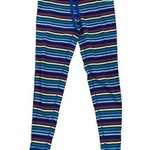 Women's Hanna Andersson blue rainbow stripe pajama pants size xs Photo 0
