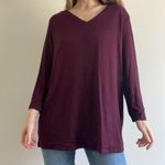 INC Red Burgundy Size 2x Shirt Photo 0