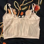 SheIn Lacy white tank Photo 1