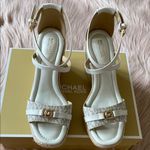 NWT Michael Michael Kors
Mandy Espadrille Wedge Sandals White Size 6.5 Photo 1