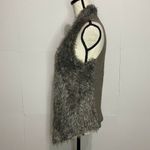 CAbi Sz XS Mohair Alpaca Faux Fur Vest Photo 3