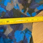 L.L.Bean  blue mountain classic camo fleece quarter zip sweater size medium reg Photo 6