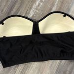 ALBION FIT  Black Pin Up Swim Top Size Medium Photo 2