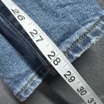 Gap  Best Girlfriend Jeans Womens 30 Blue Medium Indigo Distressed Denim Jeans Photo 12