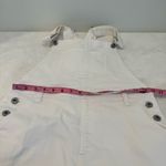 AG Adriano Goldschmied   Jeans White Denim Kaitlin Mini Skirt Overalls Denim M Photo 6