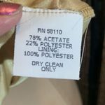 David Meister Vintage  Gold Top Size 10 Photo 3