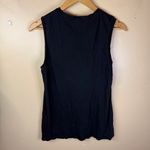 Everlane  Black Sleeveless Supima Cotton Soft Tank‎ Size Medium Casual Classic Photo 4
