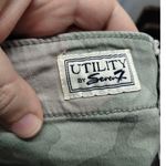 Seven7  Women's Plus Size 18 Green Camo Cotton Modal Blend Utility Skirt Photo 3