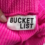 Hot Pink Ribbed Cargo Pants Photo 8