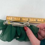 Vintage Emerald Green Hairbow Photo 7
