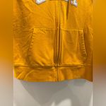 Gap Women's Yellow Zip Hoodie Size L Photo 4