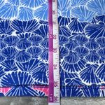 Talbots  Shell Print Striped Boat Neck Dress Womens XL Multicolor Nautical Beach Photo 8