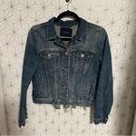 Scotch & Soda  Denim Pleated Trucker Jacket Photo 3