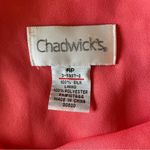 Vintage Chadwick’s Silk Polkadot Boat Neck Preppy Twee Midi Dress Small Pink Photo 5
