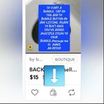 MINIMALIST Artistic Flower Necklace Silver tones 18 Inch Chain NY Photo 3