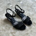 Worthington Jarret Wedge Sandals Black Size 8M Photo 1