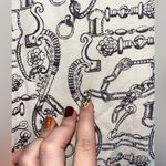 Tory Burch Women’s Graphic Tee Size Medium Stained Photo 1