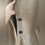 ZARA  Teddy Long Coat Winter Photo 5