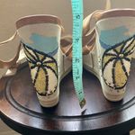 Coach : Caroline (Q632) Strappy Wedges BEACH theme- leather straps- 9B Photo 11