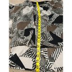 Style & Co Vtg 90s womens geometric zebra print top S avante garde grunge steampunk new Photo 5