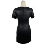 Diane Von Furstenberg  Black Lace Shimmer Cindy Cocktail Dress Evening Mini 6 Photo 11
