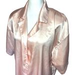 Victoria's Secret Vintage Gold Label Light Pink Sleep Shirt Dress Women's Large Photo 1