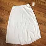 A New Day White Satin Skirt NWT Photo 1