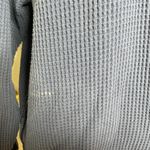 Aerie  Blue Crew Neck Waffle Knit Sweatshirt Size XS Photo 3