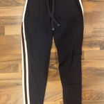 Athleta Navy And Striped Joggers Photo 0