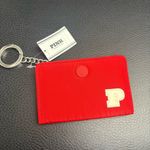 PINK - Victoria's Secret Victoria’s Secret PINK NEW keychain flip top wallet red Photo 0